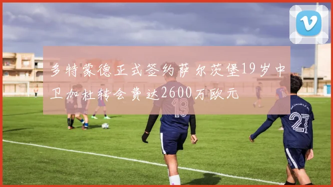 多特蒙德正式签约萨尔茨堡19岁中卫加杜转会费达2600万欧元