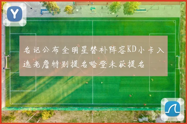 名记公布全明星替补阵容KD小卡入选老詹特别提名哈登未获提名